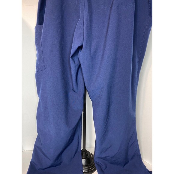 Med Couture Plus One Women's 4 WAY ENERGY STRETCH  Blue Maternity Pants Size Lg - Picture 2 of 16
